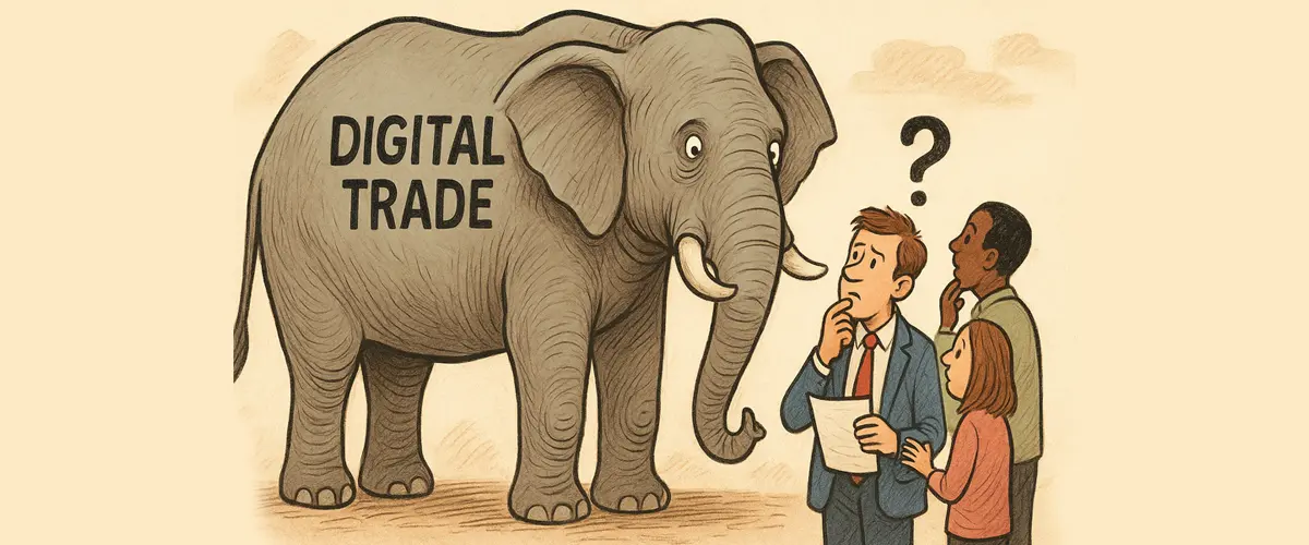 Digital trade is here.. But UNDERSTANDING, not so much it seems